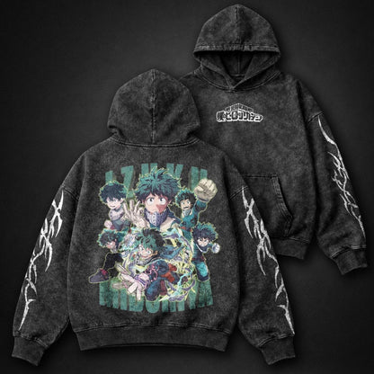 My Hero Academia Essential Washed Hoodie