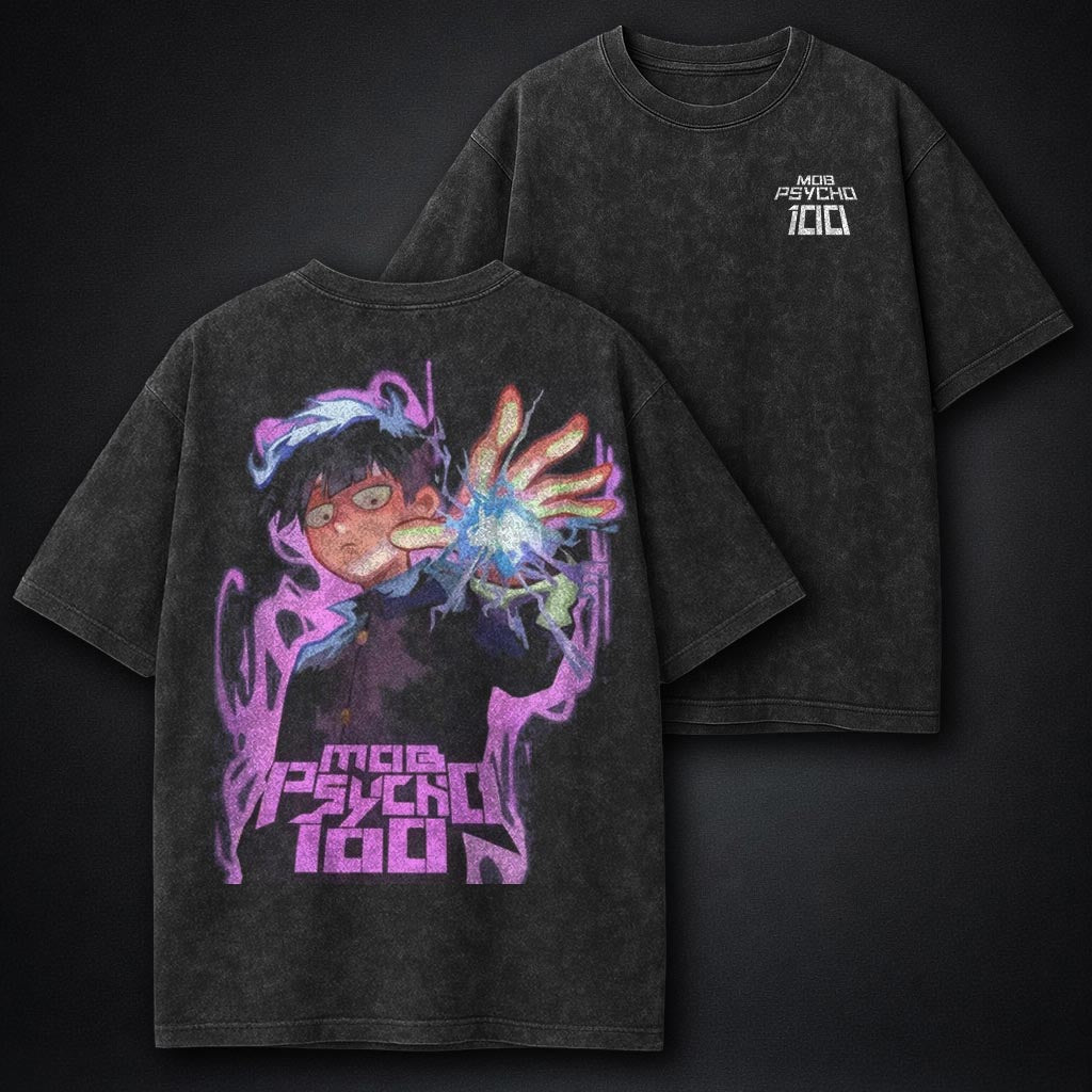 Mob Psycho 100 Classic Washed T-Shirt