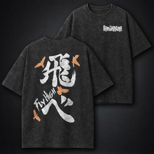 Haikyuu Lightweight Washed T-Shirt