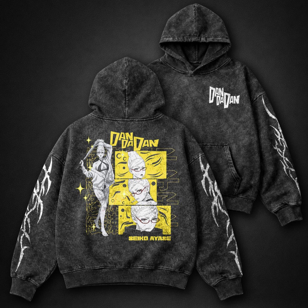 Dandadan Cozy Washed Hoodie