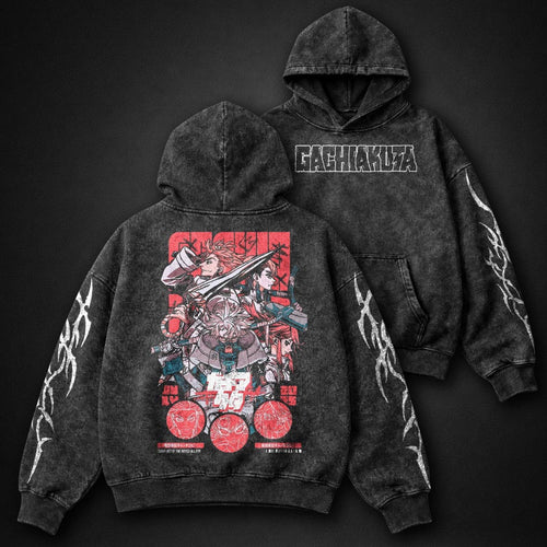 Gachiakuta Streetwear Washed Hoodie
