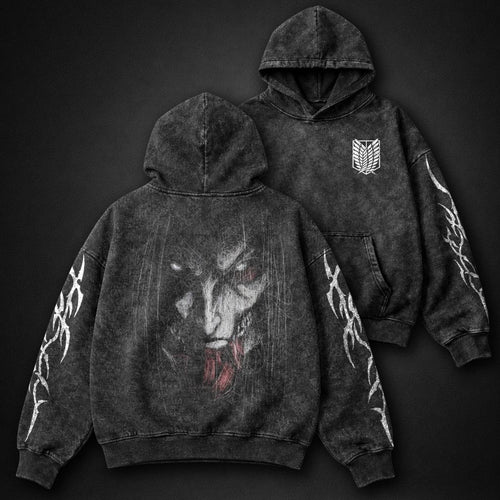 Attack on Titan Signature Washed Hoodie