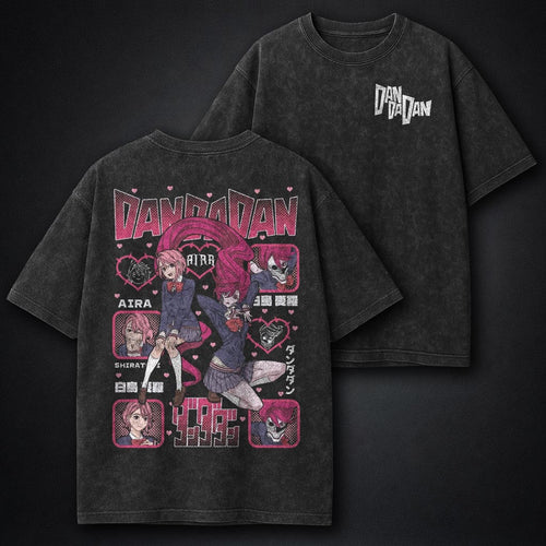 Dandadan Graphic Washed T-Shirt