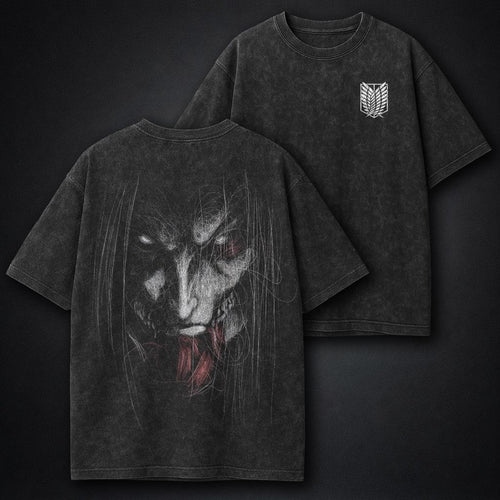 Attack on Titan Heavyweight Washed T-Shirt