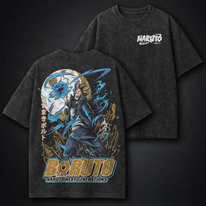 Naruto Clean Washed T-Shirt