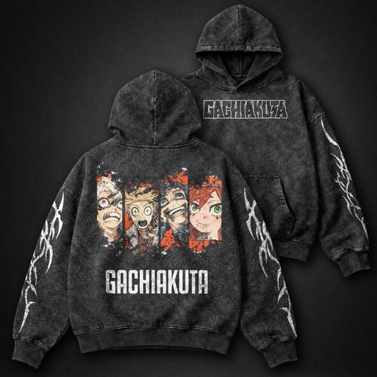Gachiakuta Graphic Washed Hoodie
