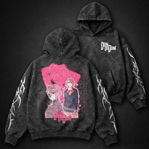 Dandadan Heavyweight Washed Hoodie