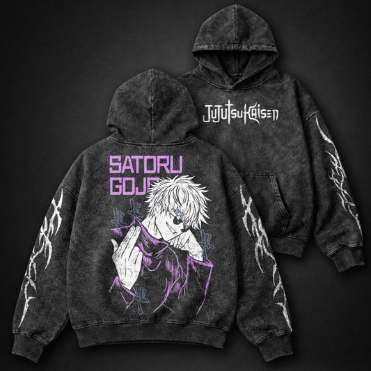 Jujutsu Kaisen Minimal Washed Hoodie