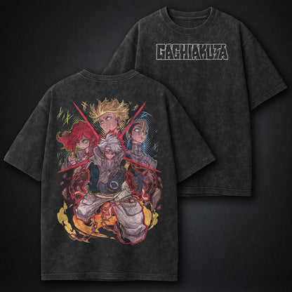 Gachiakuta Oversized Washed T-Shirt