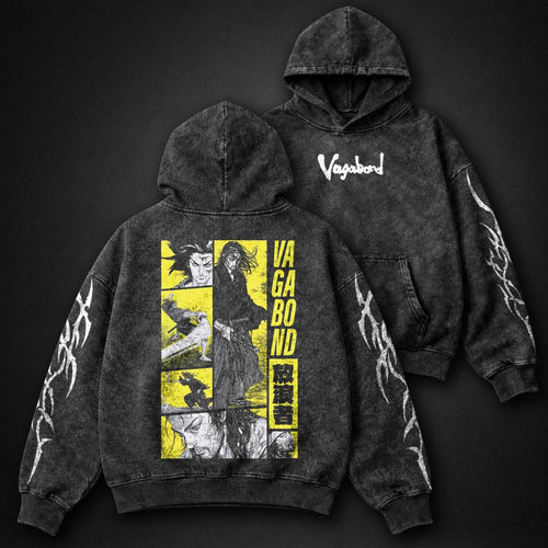 Vagabond Graphic Washed Hoodie