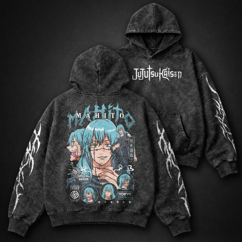 Jujutsu Kaisen Lightweight Washed Hoodie
