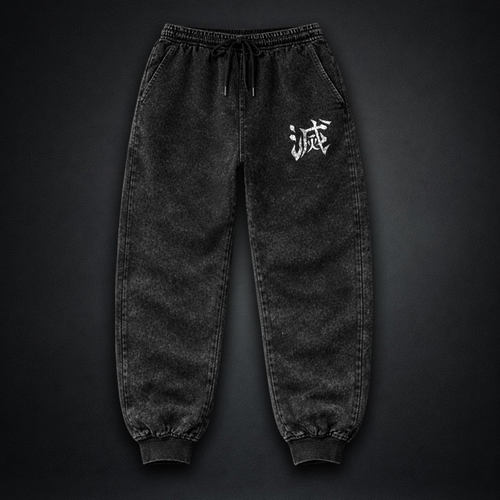 Demon Slayer Hashira Logo Washed Joggers
