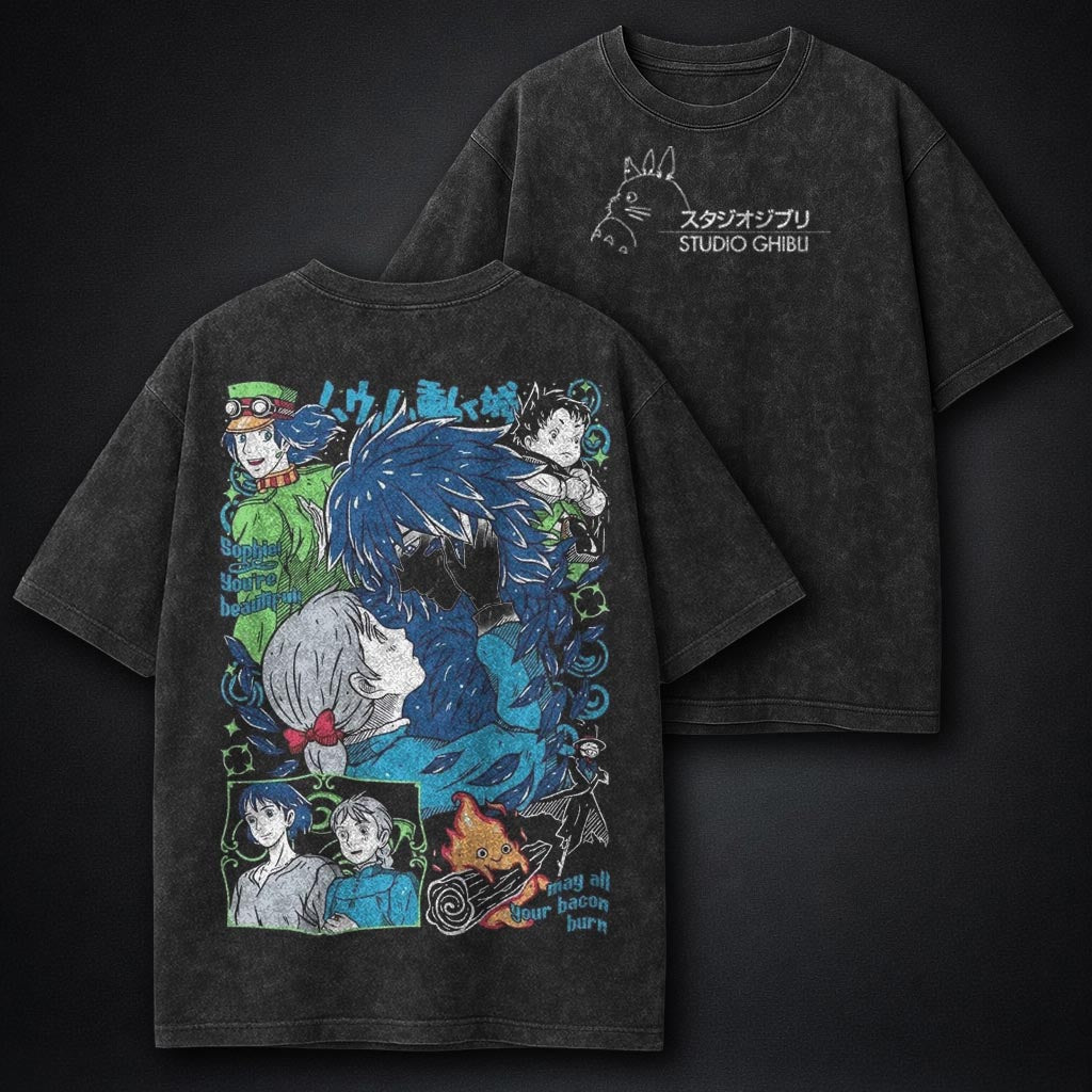 Ghibli Vintage Washed T-Shirt