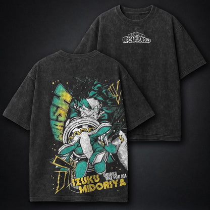 My Hero Academia Graphic Washed T-Shirt