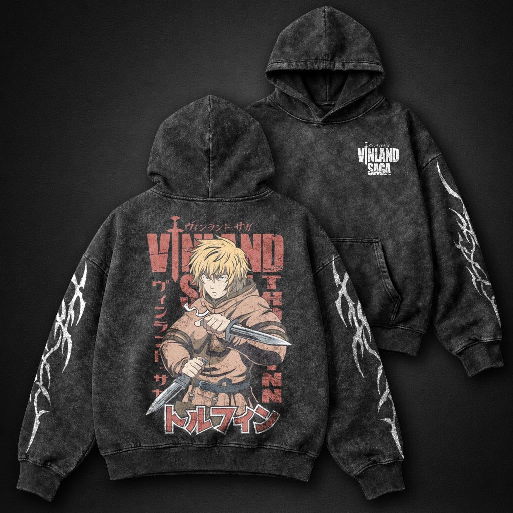 Vinland Saga Lightweight Washed Hoodie