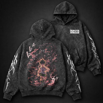 Hunter x Hunter Heavyweight Washed Hoodie