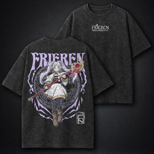 Frieren Washed Washed T-Shirt