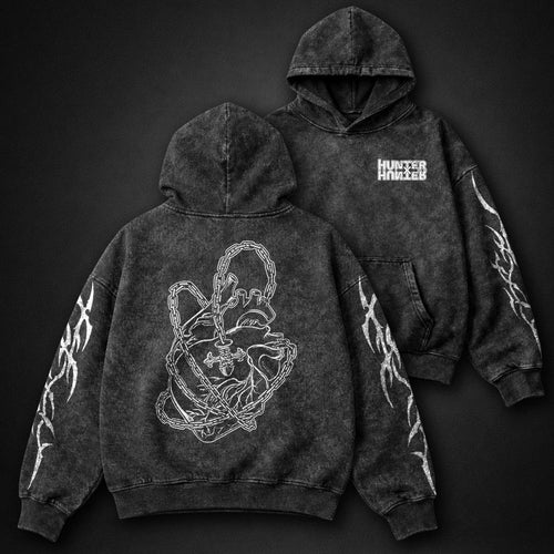 Hunter x Hunter Graphic Washed Hoodie