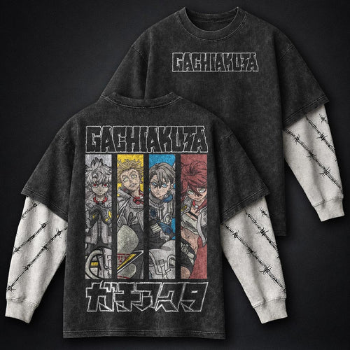 Gachiakuta Essential Washed Double Sleeves T-Shirt