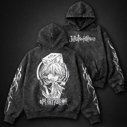 Jujutsu Kaisen Retro Washed Hoodie