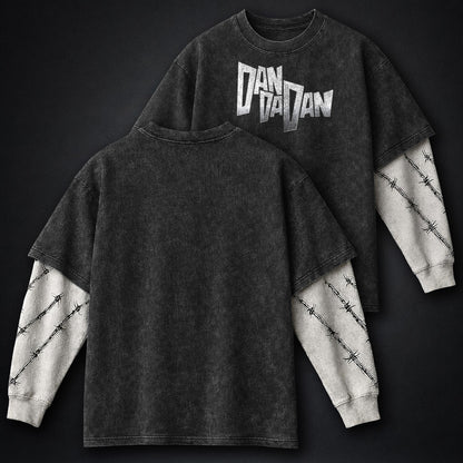 Dandadan Everyday Washed Double Sleeves T-Shirt