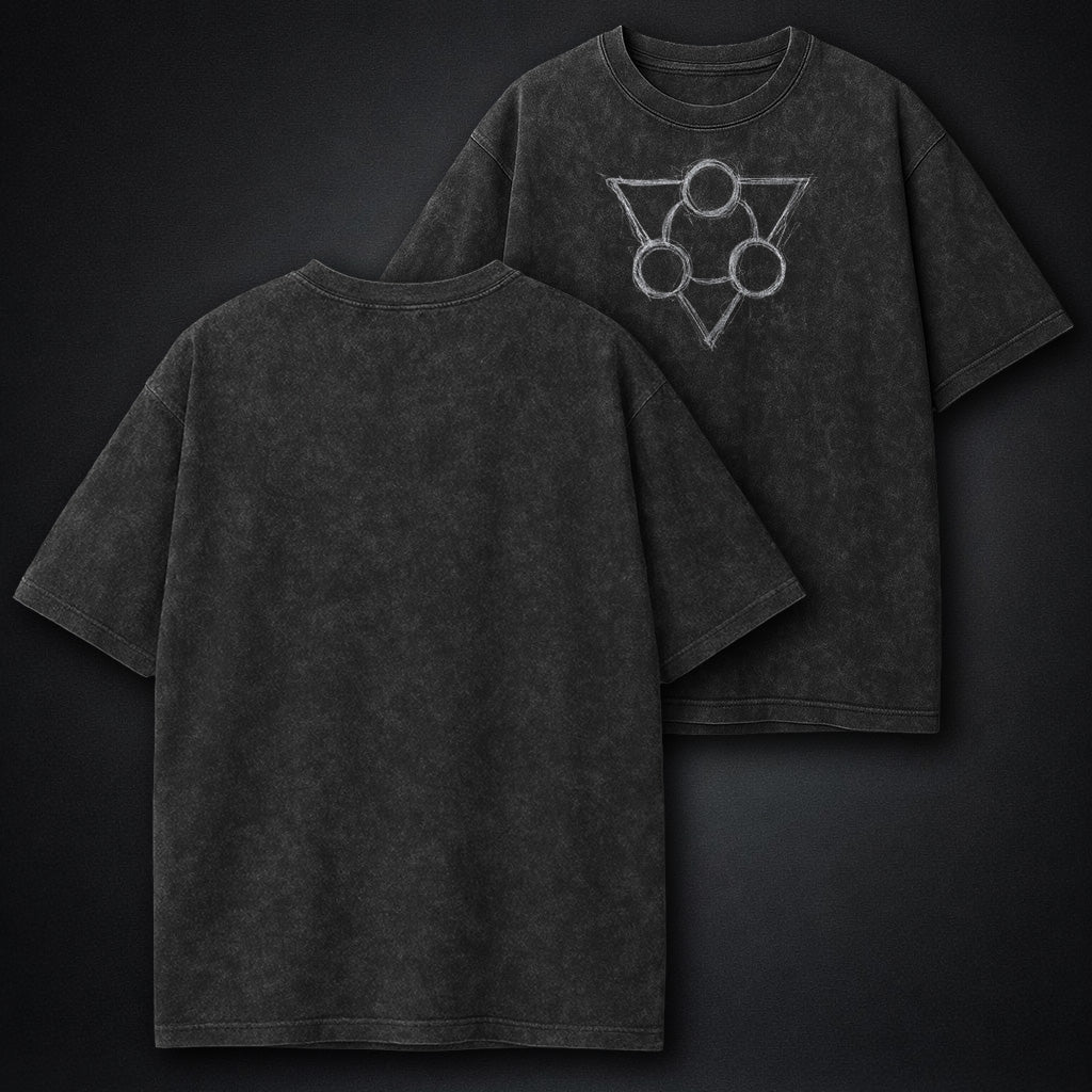 Gachiakuta Statement Washed T-Shirt