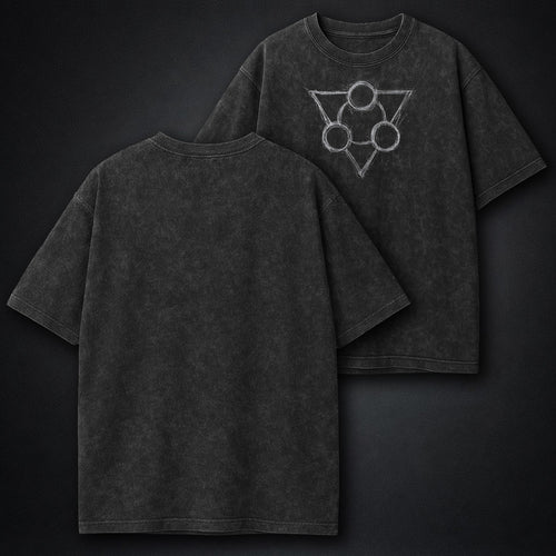 Gachiakuta Statement Washed T-Shirt
