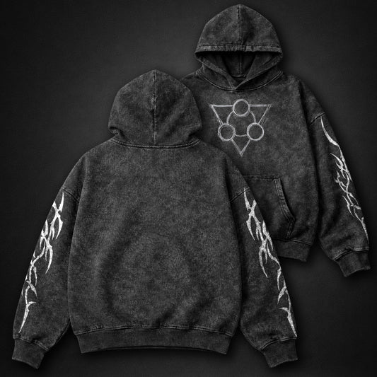 Gachiakuta Statement Washed Hoodie