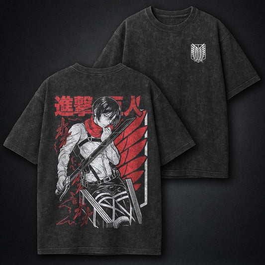 Attack on Titan Cozy Washed T-Shirt