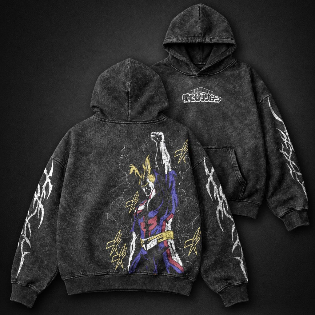 My Hero Academia Urban Washed Hoodie