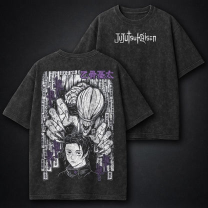 Jujutsu Kaisen Distressed Washed T-Shirt