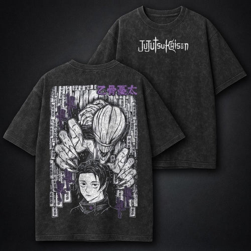 Jujutsu Kaisen Distressed Washed T-Shirt