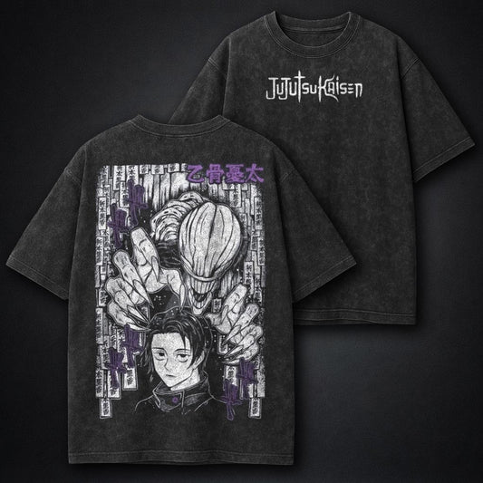 Jujutsu Kaisen Distressed Washed T-Shirt