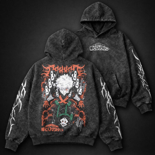 My Hero Academia Bold Washed Hoodie