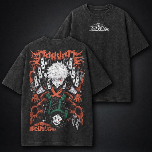My Hero Academia Streetwear Washed T-Shirt