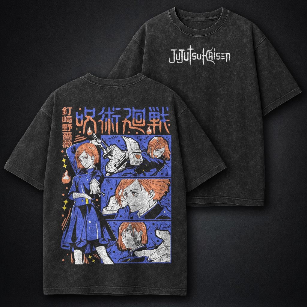 Jujutsu Kaisen Statement Washed T-Shirt