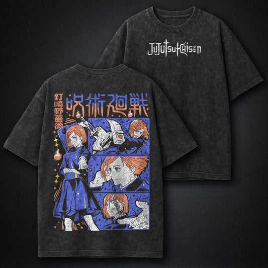 Jujutsu Kaisen Statement Washed T-Shirt