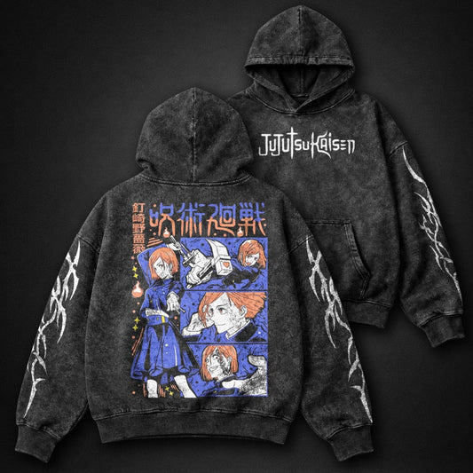 Jujutsu Kaisen Durable Washed Hoodie