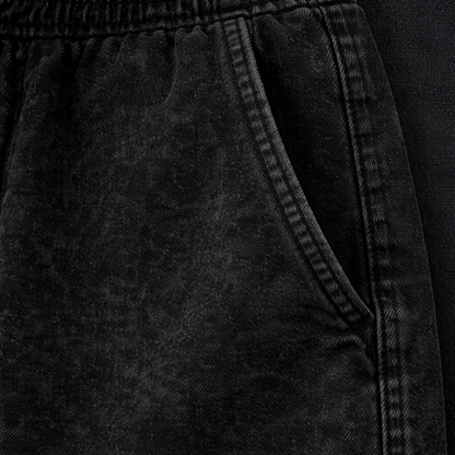 Demon Slayer Zenitsu Washed Joggers