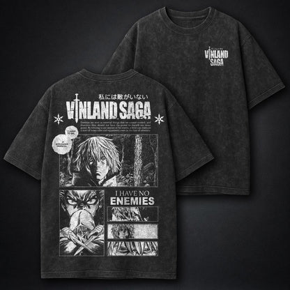 Vinland Saga Oversized Washed T-Shirt