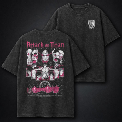 Attack on Titan Urban Washed T-Shirt