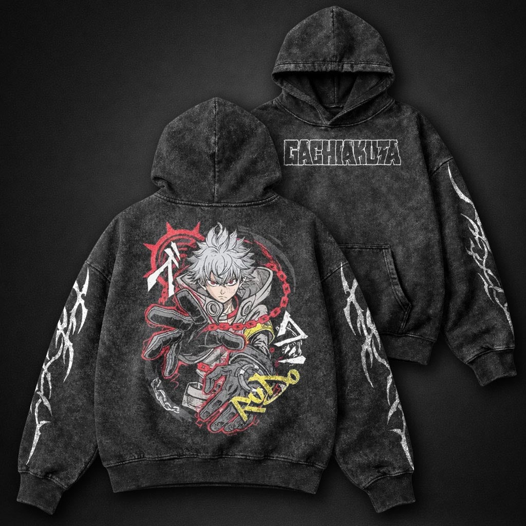 Gachiakuta Luxe Washed Hoodie