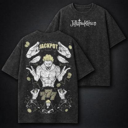 Jujutsu Kaisen Faded Washed T-Shirt