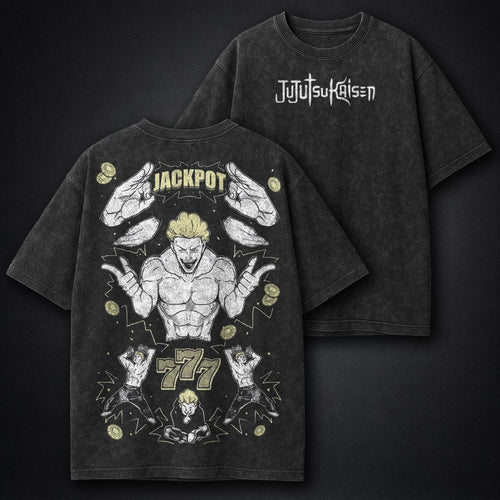 Jujutsu Kaisen Faded Washed T-Shirt