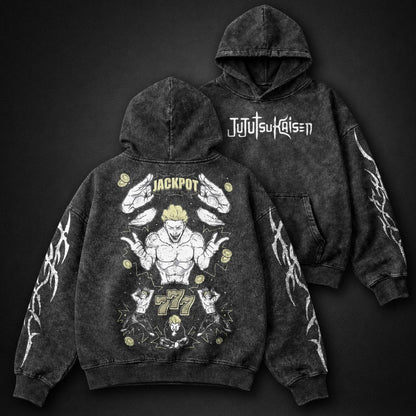 Jujutsu Kaisen Elevated Washed Hoodie