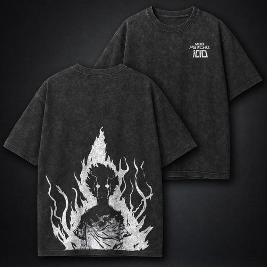 Mob Psycho 100 Heavyweight Washed T-Shirt
