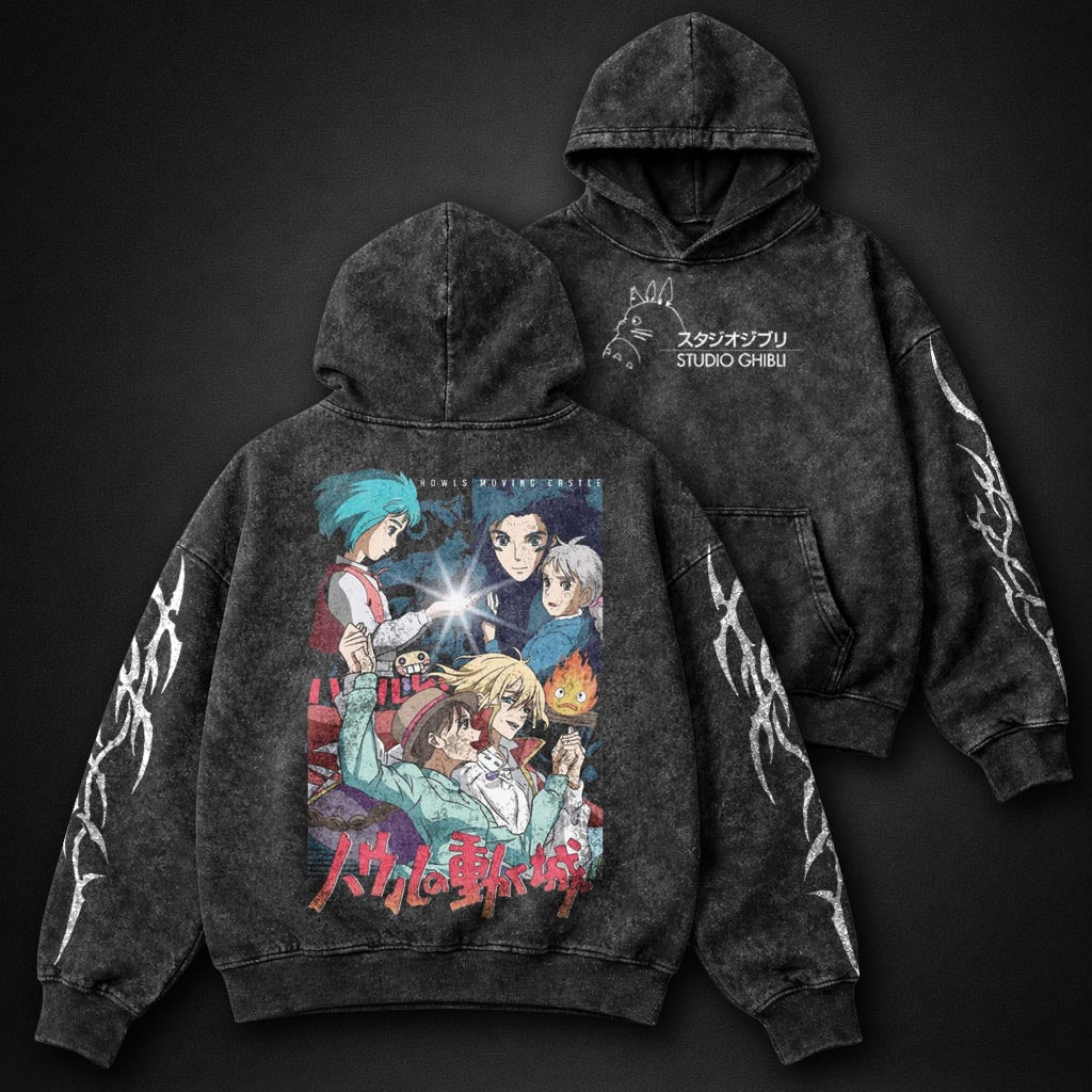 Ghibli Heavyweight Washed Hoodie