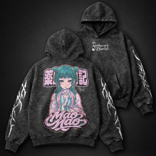 Apothecary Diaries Minimal Washed Hoodie