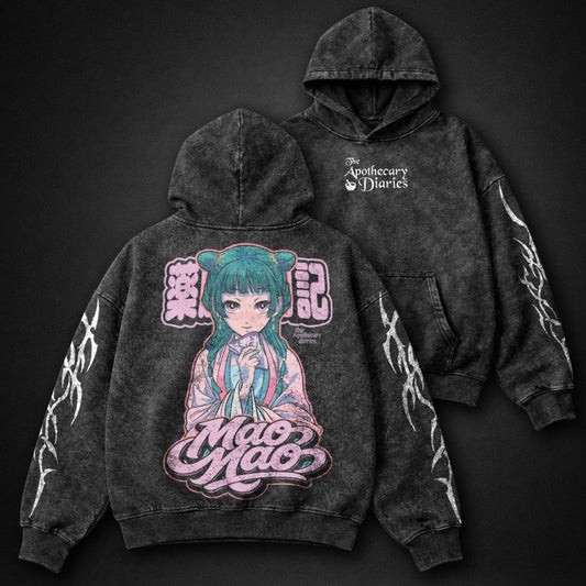 Apothecary Diaries Minimal Washed Hoodie