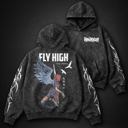 Haikyuu Classic Washed Hoodie
